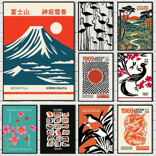 Vintage Japanese Posters